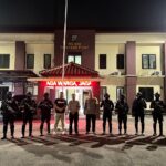 Patroli Brimob Batalyon D Pelopor Antisipasi Tawuran dan Balap Liar di Kabupaten Bekasi