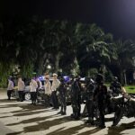 Patroli Rayonisasi, Personel Batalyon D Pelopor Antisipasi Tawuran dan Balap Liar di Kabupaten Bekasi