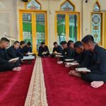 Personel Batalyon D Pelopor Satbrimob Polda Metro Jaya Gelar Tadarus Al-Qur’an Bersama