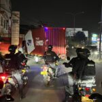 Patroli Brimob Yon D Pelopor Antisipasi Tawuran dan Balap Liar di Kabupaten Bekasi Berjalan Aman dan Kondusif