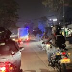 Patroli Brimob Batalyon D Pelopor Amankan Wilayah Kabupaten Bekasi dari Tawuran dan Balap Liar