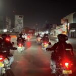 Patroli Brimob Batalyon D Pelopor Antisipasi Tawuran dan Balap Liar di Bekasi Berjalan Kondusif