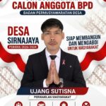 Uje, Sosok Muda Kharismatik,, Siap Maju Jadi Ketua BPD Desa Sirnajaya