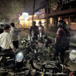 Patroli Brimob Kompi 2 Yon D Pelopor Amankan Wilayah Bekasi Kota dari Tawuran dan Balap Liar