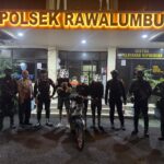 Patroli Brimob Bekasi Kota Amankan Tiga Remaja Terduga Balap Liar