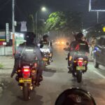 Patroli Brimob Yon D Pelopor Antisipasi Tawuran dan Balap Liar di Kabupaten Bekasi