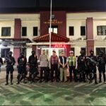 Patroli Brimob Yon D Pelopor Gagalkan Tawuran di Cikarang Barat, Amankan Senjata Tajam dan Motor