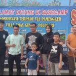 Kunjungan Silaturahmi Kapolres Pandeglang Ke Villa Emas Gunung Pulosari Dalam Rangka Persiapan Penghijauan Hutan Pekan Depan