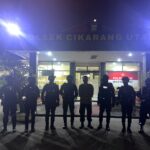 Patroli Brimob Yon D Pelopor Sisir Wilayah Kabupaten Bekasi, Tawuran dan Balap Liar Nihil