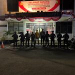Patmob D 73 Kompi 2 Batalyon D Pelopor Intensifkan Patroli Rayonisasi di Kota Bekasi