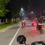 Patroli Rayonisasi Brimob Batalyon D Pelopor Cegah Gangguan Kamtibmas di Kota Bekasi