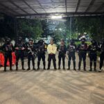 Patmob D 73 Kompi 2 Batalyon D Pelopor Amankan Empat Terduga Pelaku Penganiayaan Saat Patroli Rayonisasi di Kota Bekasi