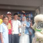 Ribuan Pendukung Kawal Petahana Samsu Dawam, S.H. Daftar Pilkades, Kantor Desa Karang Asih Banjir Lautan Manusia
