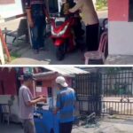 Asep Asan Anggota Reskrim Polsek Cikarang Barat Kembali Gelar Jumat Berkah, Sasar Pejalan Kaki, Pedagang dan Pengendara Motor