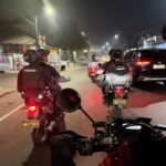 Patroli Brimob Batalyon D Pelopor Bersama Polsek Bekasi Barat Antisipasi Gangguan Kamtibmas